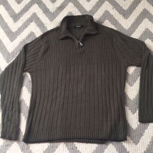 Dark olive sweater